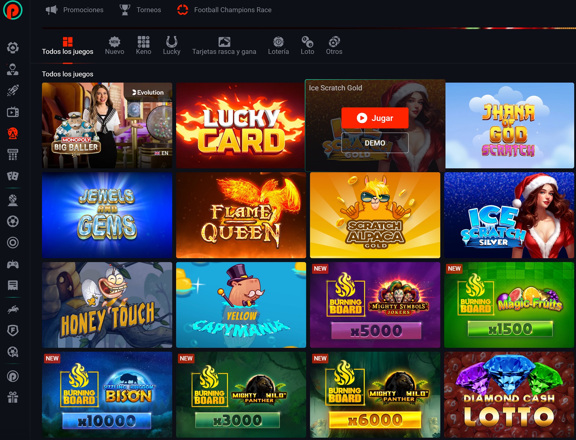 Juegos de tragamonedas en Pin-Up Casino para jugadores mexicanos